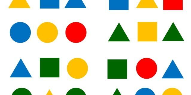 escuela bilingue en Valencia - formas geometricas