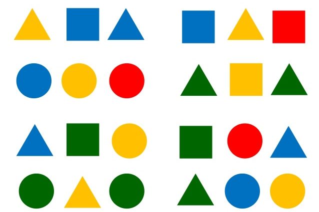 escuela bilingue en Valencia - formas geometricas