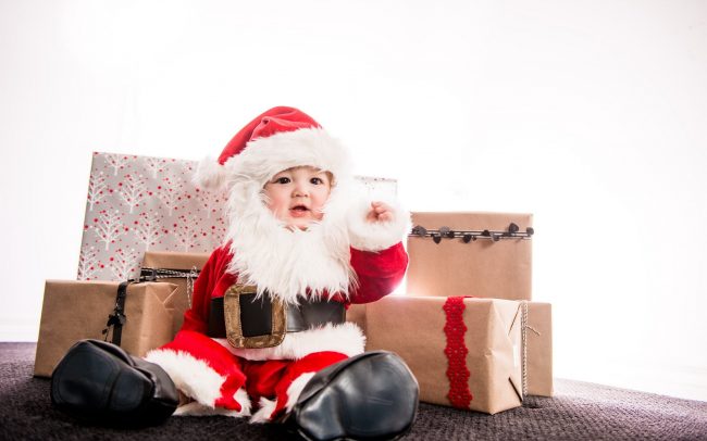 escuela infantil en Valencia - niño de navidad