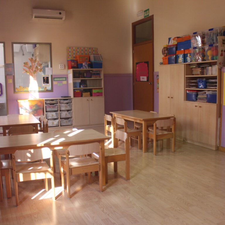 escuela infantil bilingüe en Valencia - clase desde otra perspectiva