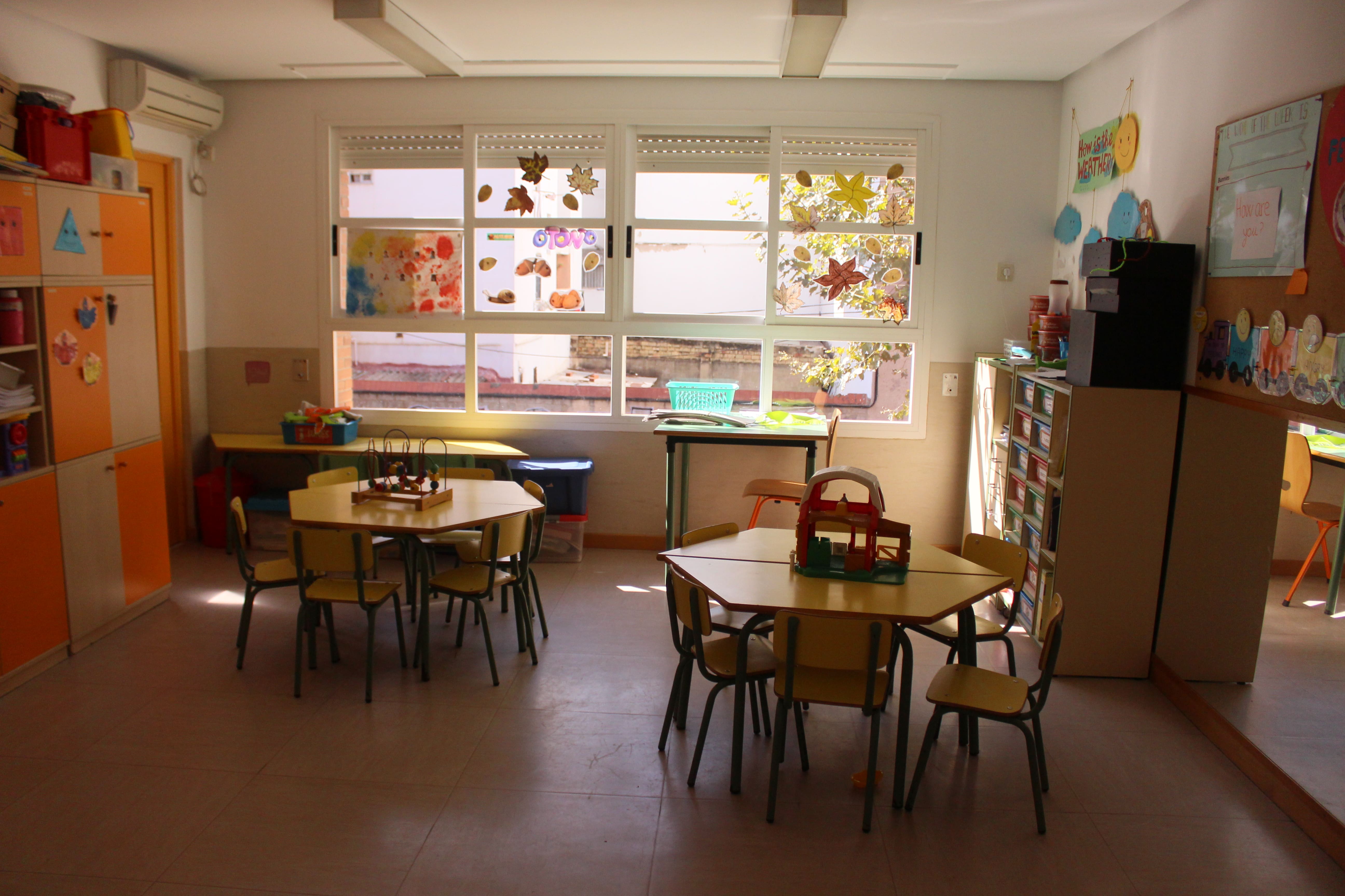 escuela infantil bilingüe en Valencia - clase infantil