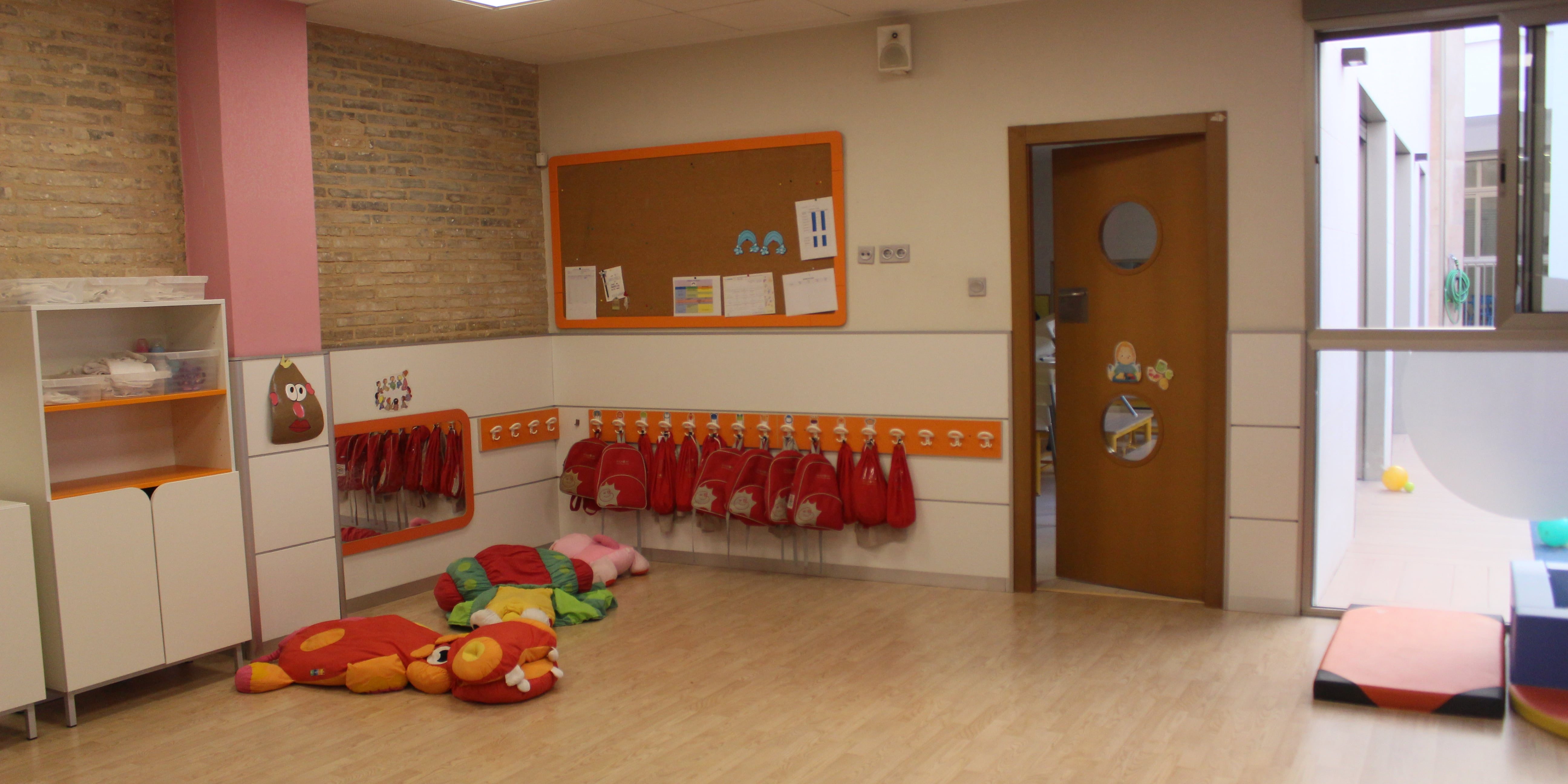escuela infantil bilingüe en Valencia - clase naranja