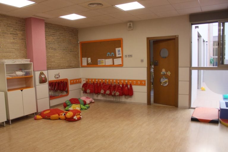 escuela infantil bilingüe en Valencia - clase naranja