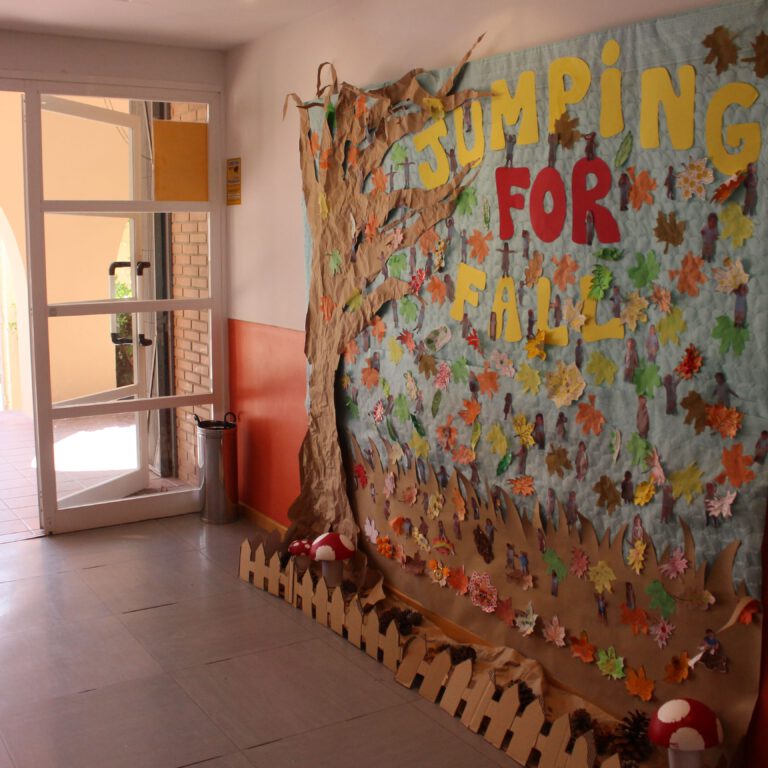 escuela infantil bilingüe en Valencia - mural