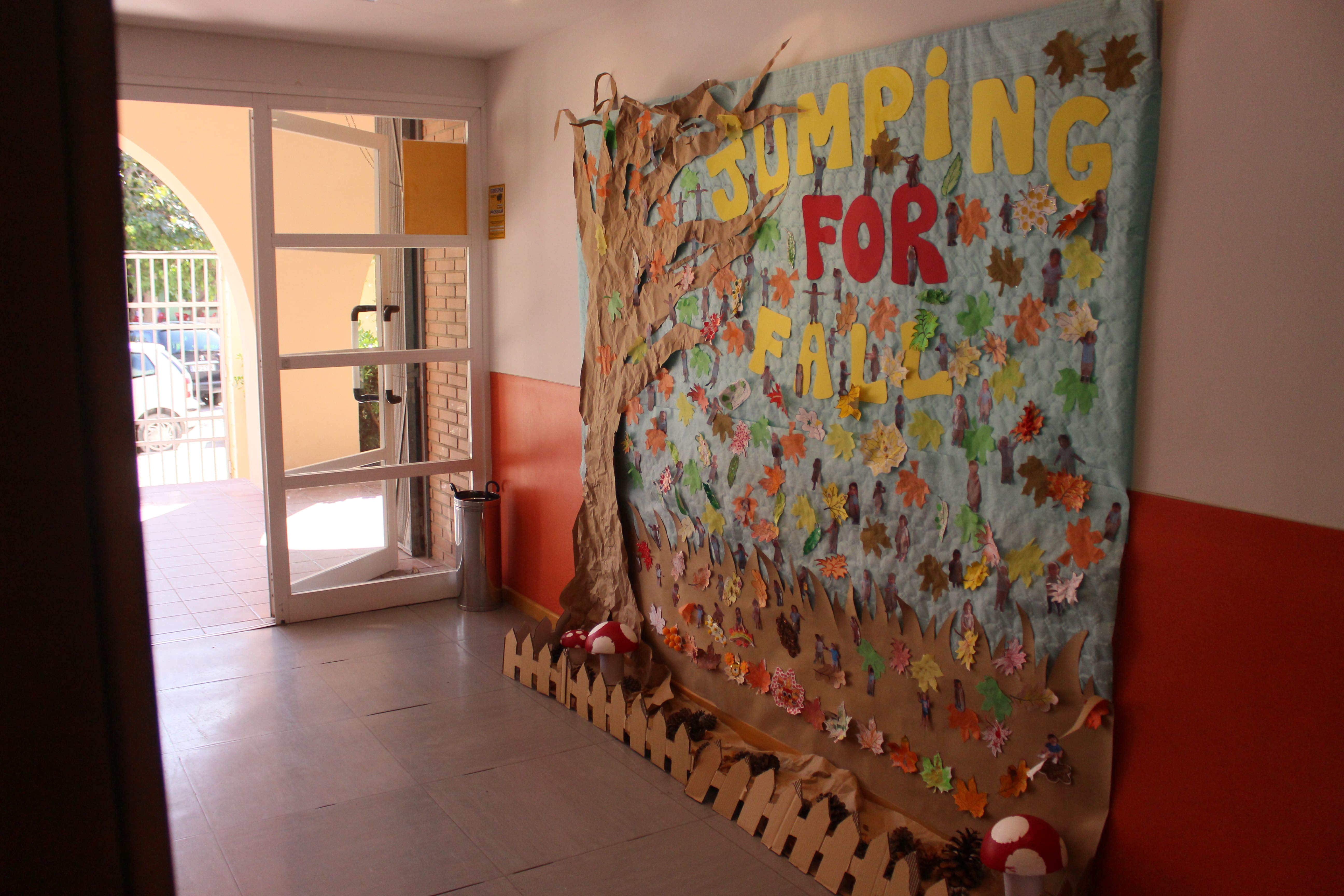 escuela infantil bilingüe en Valencia - mural