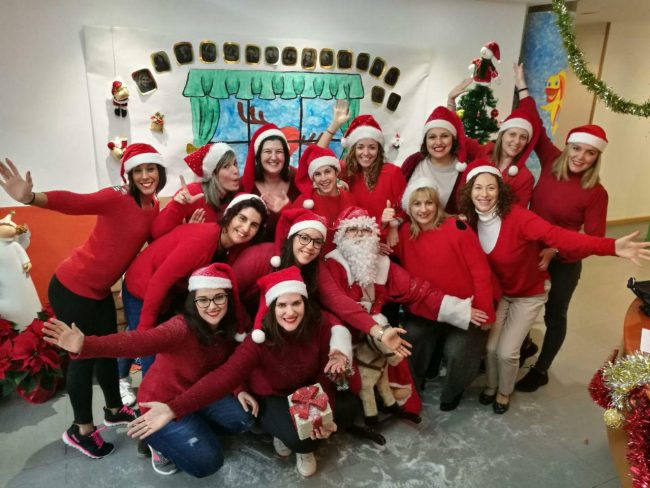 escuela infantil en Valencia - navidad en la senyera 2018