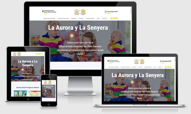 escuela infantil en Valencia - responsive