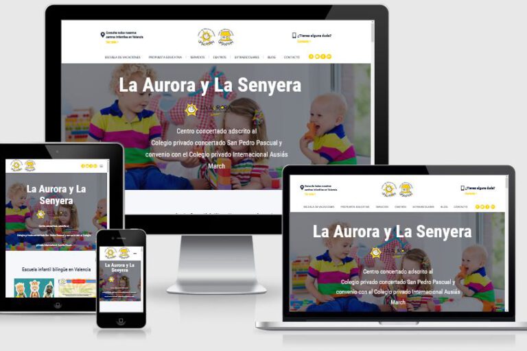 escuela infantil en Valencia - responsive