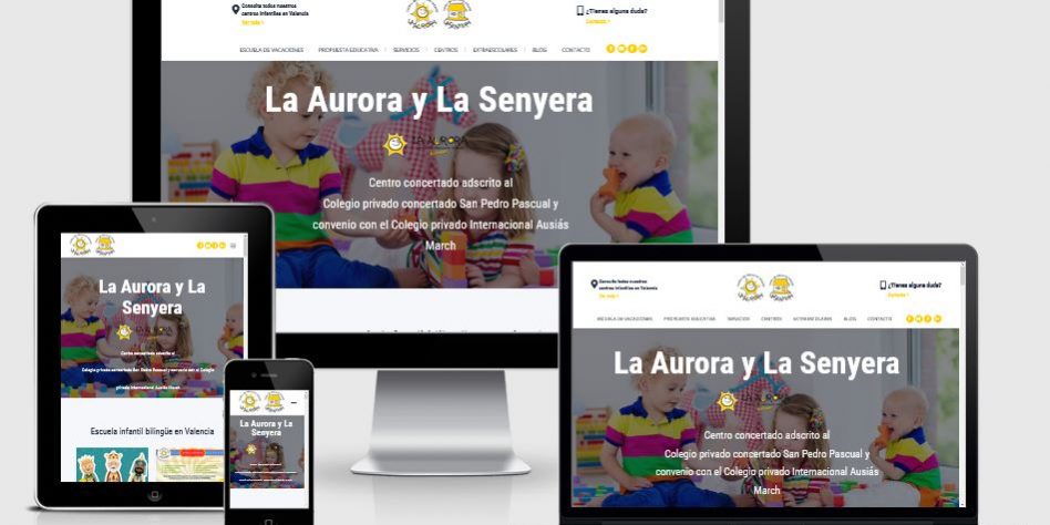 escuela infantil en Valencia - responsive