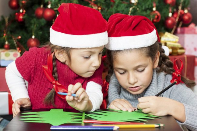 escuela de navidad en Valencia - tarjetas