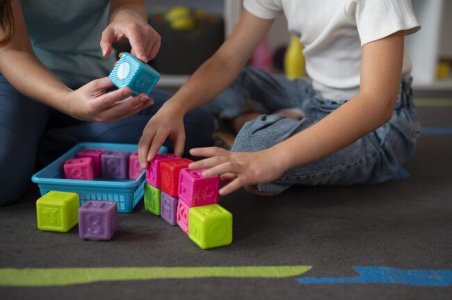 centro de educación infantil en Valencia-cubos