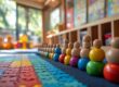 Material Montessori y juego manipulativo en un centro de educación infantil en Valencia