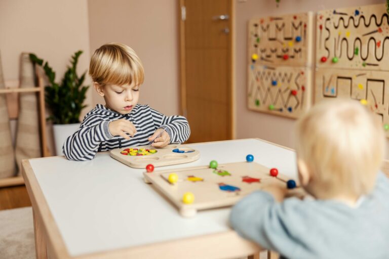 Aulas Montessori en Valencia - mesa