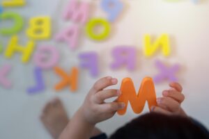 Educación infantil en inglés en Valencia - letras